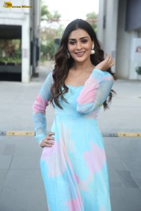actress payal rajput cute in a blue salwar