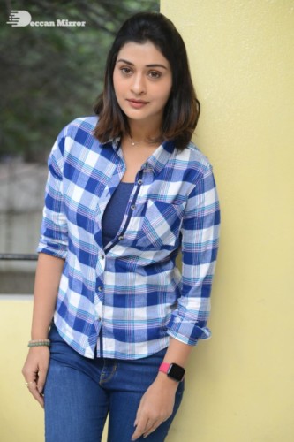 Telugu Actress Payal Rajput Picture photoshoot in a shirt and jeans