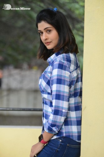 Telugu Actress Payal Rajput Picture photoshoot in a shirt and jeans