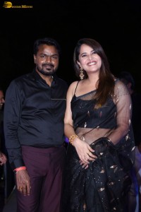 Peddha Kapu Pre-Release Function attended by Virat Karrna, Pragati Srivastava, Easwari Rao, and Anasuya Bharadwaj