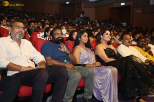 Peddha Kapu Pre-Release Function attended by Virat Karrna, Pragati Srivastava, Easwari Rao, and Anasuya Bharadwaj