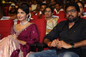 Peddha Kapu Pre-Release Function attended by Virat Karrna, Pragati Srivastava, Easwari Rao, and Anasuya Bharadwaj