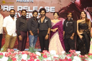 Peddha Kapu Pre-Release Function attended by Virat Karrna, Pragati Srivastava, Easwari Rao, and Anasuya Bharadwaj