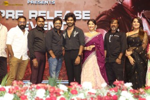 Peddha Kapu Pre-Release Function attended by Virat Karrna, Pragati Srivastava, Easwari Rao, and Anasuya Bharadwaj