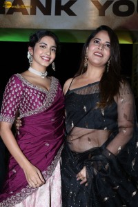 Peddha Kapu Pre-Release Function attended by Virat Karrna, Pragati Srivastava, Easwari Rao, and Anasuya Bharadwaj