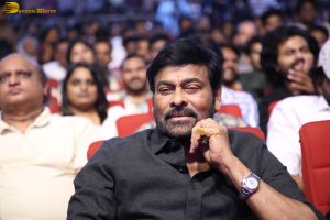 Peddi Mega Blockbuster Event attended by Ram Charan, Chiranjeevi, and others