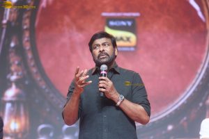 Peddi Mega Blockbuster Event attended by Ram Charan, Chiranjeevi, and others