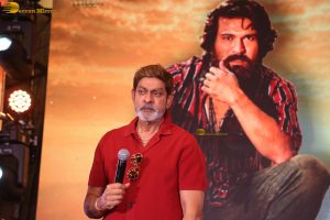 Peddi Thank You Meet attended by Ram Charan and Jagapathi Babu