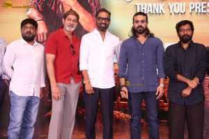 Peddi Thank You Meet attended by Ram Charan and Jagapathi Babu