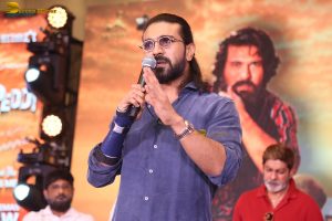 Peddi Thank You Meet attended by Ram Charan and Jagapathi Babu