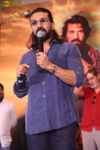 Peddi Thank You Meet attended by Ram Charan and Jagapathi Babu