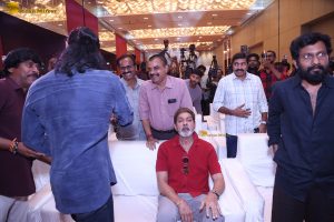 Peddi Thank You Meet attended by Ram Charan and Jagapathi Babu