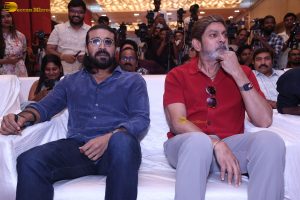Peddi Thank You Meet attended by Ram Charan and Jagapathi Babu