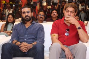 Peddi Thank You Meet attended by Ram Charan and Jagapathi Babu