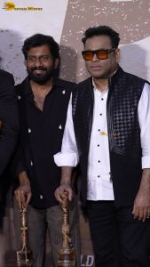 Peddi Trailer Launch attended by Ram Charan and Janhvi Kapoor
