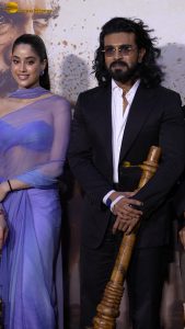 Peddi Trailer Launch attended by Ram Charan and Janhvi Kapoor