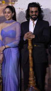 Peddi Trailer Launch attended by Ram Charan and Janhvi Kapoor