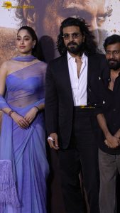 Peddi Trailer Launch attended by Ram Charan and Janhvi Kapoor