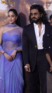 Peddi Trailer Launch attended by Ram Charan and Janhvi Kapoor
