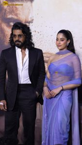 Peddi Trailer Launch attended by Ram Charan and Janhvi Kapoor