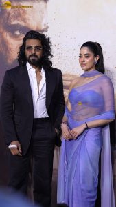 Peddi Trailer Launch attended by Ram Charan and Janhvi Kapoor