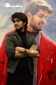 Roshan and Sreeleela of Pelli Sandadi movie at KLM Shopping Mall