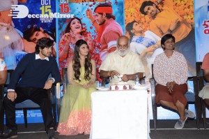 Pelli Sandadi movie success celebrations attended by Sreeleela, Roshan, K. Raghavendra Rao, Gowri Ronanki and others.