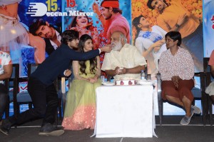 Pelli Sandadi movie success celebrations attended by Sreeleela, Roshan, K. Raghavendra Rao, Gowri Ronanki and others.