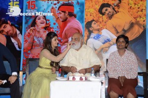 Pelli Sandadi movie success celebrations attended by Sreeleela, Roshan, K. Raghavendra Rao, Gowri Ronanki and others.