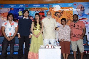 Pelli Sandadi movie success celebrations attended by Sreeleela, Roshan, K. Raghavendra Rao, Gowri Ronanki and others.