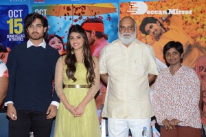 Pelli Sandadi movie success celebrations attended by Sreeleela, Roshan, K. Raghavendra Rao, Gowri Ronanki and others.