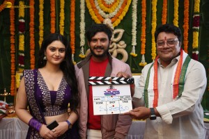 Pen Drive Movie Launch attended by Vishnu Vamsi, Rhea Kapoor, and Sai Kumar