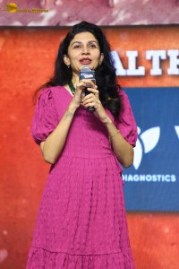 Phalana Abbayi Phalana Ammayi Pre-Release Event attended by Naga Shaurya, Malvika Nair, Megha Chowdhury, Adivi Sesh, Bobby, and others.