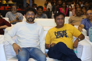 Phalana Abbayi Phalana Ammayi Pre-Release Event attended by Naga Shaurya, Malvika Nair, Megha Chowdhury, Adivi Sesh, Bobby, and others.