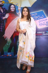 Phalana Abbayi Phalana Ammayi Pre-Release Event attended by Naga Shaurya, Malvika Nair, Megha Chowdhury, Adivi Sesh, Bobby, and others.