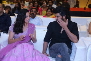 Phalana Abbayi Phalana Ammayi Pre-Release Event attended by Naga Shaurya, Malvika Nair, Megha Chowdhury, Adivi Sesh, Bobby, and others.