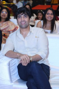 Phalana Abbayi Phalana Ammayi Pre-Release Event attended by Naga Shaurya, Malvika Nair, Megha Chowdhury, Adivi Sesh, Bobby, and others.