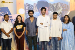 Phalana Abbayi Phalana Ammayi Teaser Launch attended by Naga Shaurya and Malavika Nair