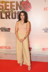 Phir Aayi Hasseen Dillruba Screening attended by Taapsee Pannu, Dia Mirza, Jiya Shankar, Amyra Dastur, Vicky Kaushal, and others