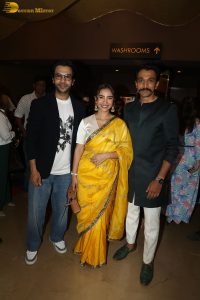 Phule Screening attended by Pratik Gandhi, Patralekha, Huma Qureshi, Rajkummar Rao, and others
