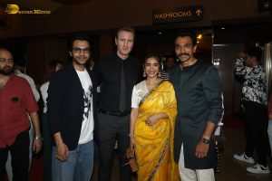 Phule Screening attended by Pratik Gandhi, Patralekha, Huma Qureshi, Rajkummar Rao, and others