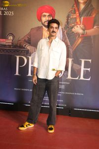 Phule Screening attended by Pratik Gandhi, Patralekha, Huma Qureshi, Rajkummar Rao, and others