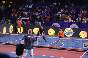 Bollywood stars Aamir Khan, Samantha Ruth Prabhu, Riteish Deshmukh and his wife Genelia attend Pickleball Semi-Finals