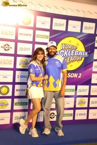 Bollywood stars Aamir Khan, Samantha Ruth Prabhu, Riteish Deshmukh and his wife Genelia attend Pickleball Semi-Finals