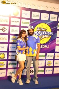 Bollywood stars Aamir Khan, Samantha Ruth Prabhu, Riteish Deshmukh and his wife Genelia attend Pickleball Semi-Finals