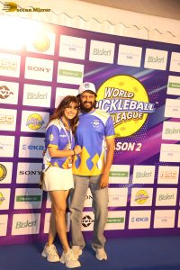 Bollywood stars Aamir Khan, Samantha Ruth Prabhu, Riteish Deshmukh and his wife Genelia attend Pickleball Semi-Finals