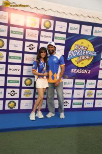 Bollywood stars Aamir Khan, Samantha Ruth Prabhu, Riteish Deshmukh and his wife Genelia attend Pickleball Semi-Finals