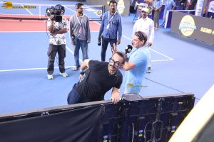 Bollywood stars Aamir Khan, Samantha Ruth Prabhu, Riteish Deshmukh and his wife Genelia attend Pickleball Semi-Finals
