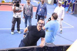 Bollywood stars Aamir Khan, Samantha Ruth Prabhu, Riteish Deshmukh and his wife Genelia attend Pickleball Semi-Finals