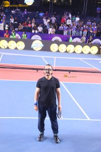 Bollywood stars Aamir Khan, Samantha Ruth Prabhu, Riteish Deshmukh and his wife Genelia attend Pickleball Semi-Finals